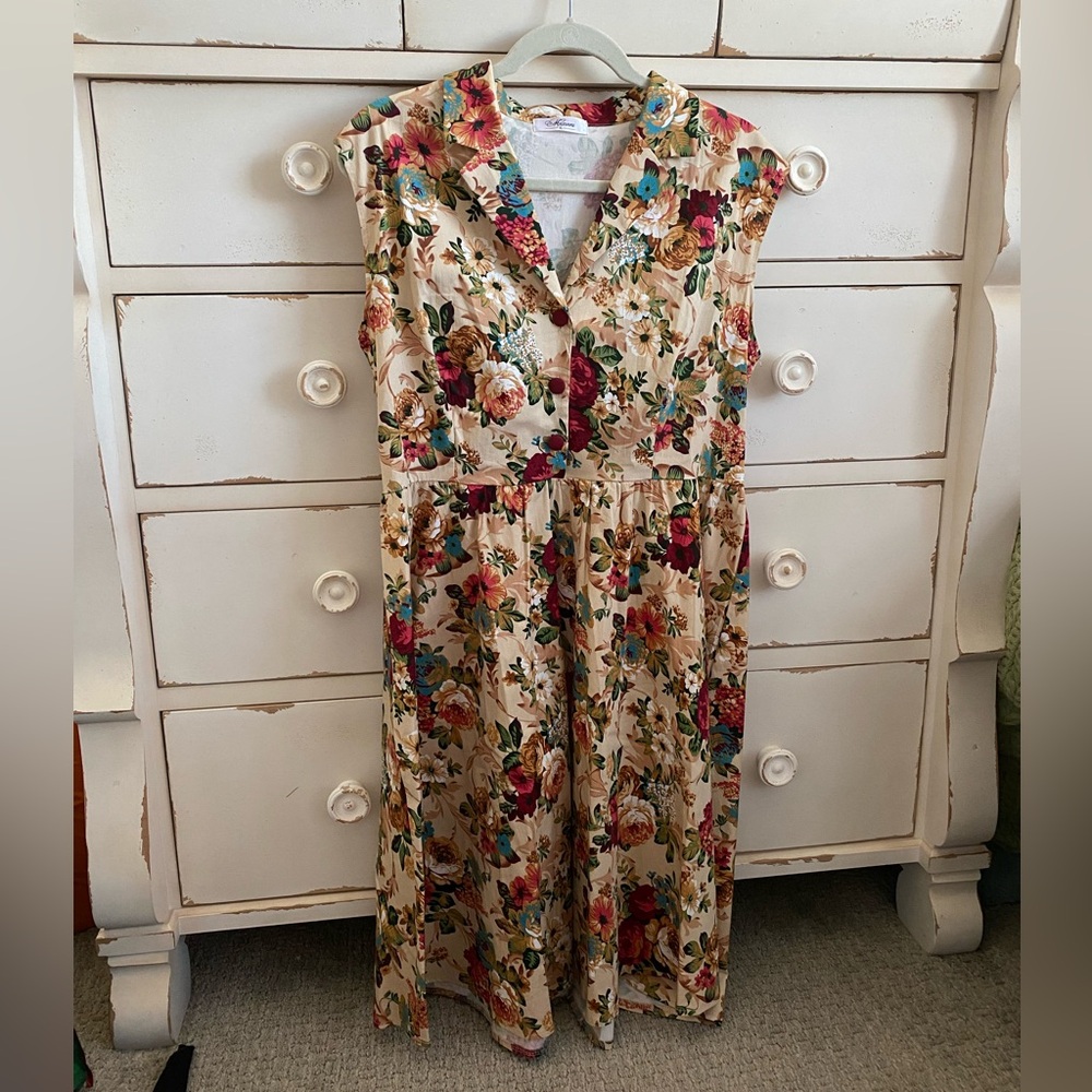 Multicolor Floral Dress
